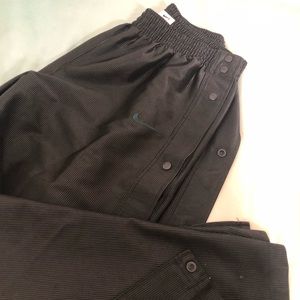 Vintage Nike satin tearaway pants size M